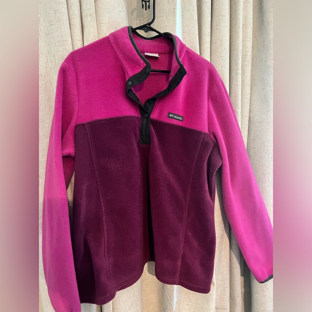 COLUMBIA Women’s Fleece Pullover Sz XL